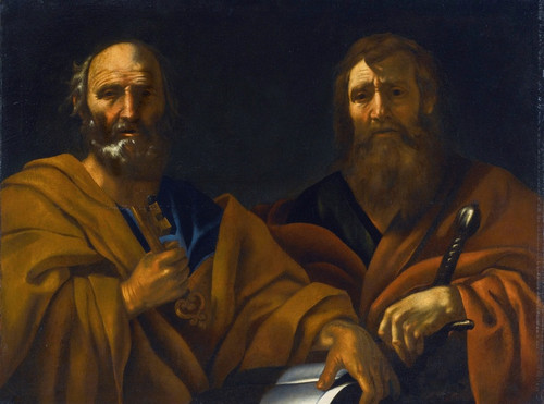 Digital Print - Saints Peter And Paul by Roman School
