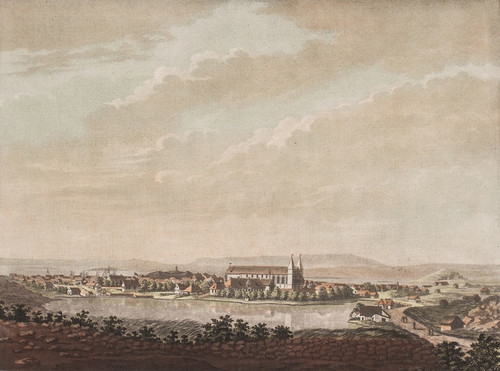 Digital Print - Vue de la ville de Stavanger en Norvge by Georg Haas
