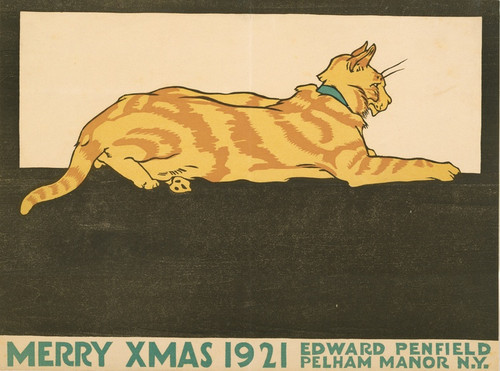 Digital Print - Merry Xmas, 1921 by Edward Penfield