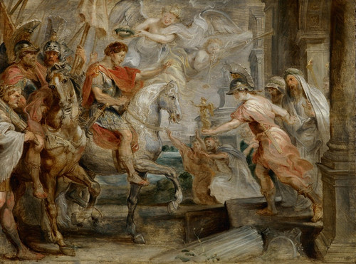 Digital Print - Triumphant Entry Of Constantine Into Rome by Peter Paul Rubens