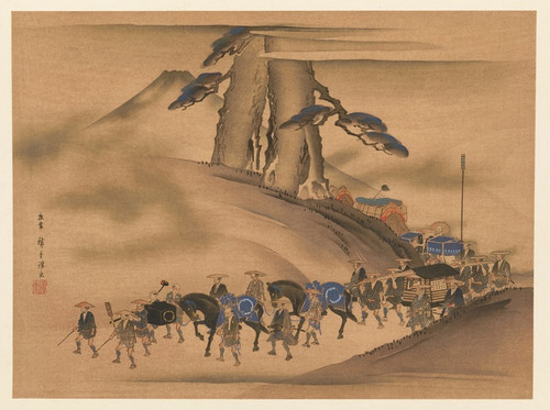 Digital Print - Masterpieces selected from the Ukiyoye School, Pl.23 by Shiichi Tajima