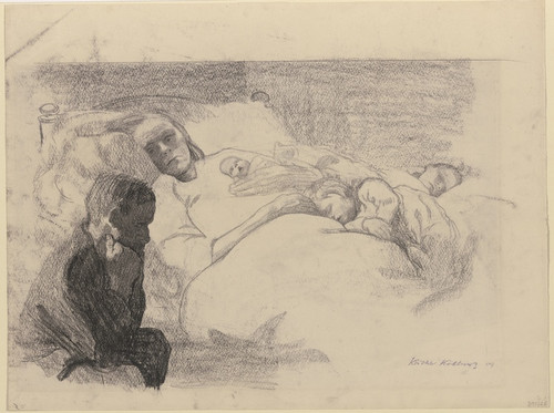 Digital Print - Unemployment by Kthe Kollwitz