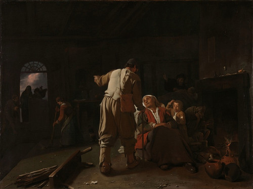 Digital Print - Visiting the Sick by Michael Sweerts Digital Print - Visiting the Sick by Michael Sweerts