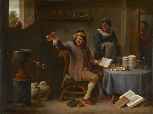 Digital Print - The Consultation by David Teniers The Younger