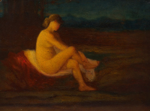 Digital Print - A Bather by Robert Loftin Newman