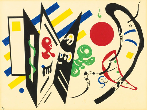 Digital Print - Rciproque by Wassily Kandinsky