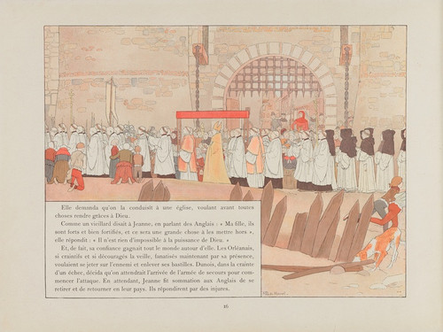 Digital Print - Jeanne d'Arc Pl.13 by Louis Maurice Boutet de Monvel