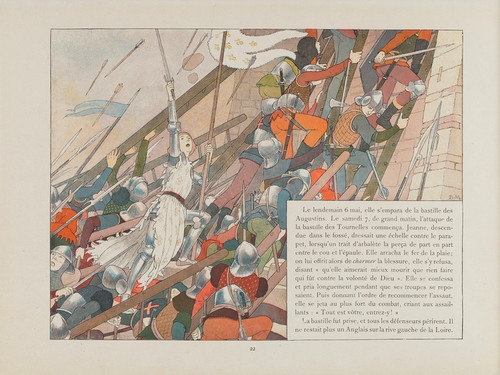 Digital Print - Jeanne d'Arc Pl.19 by Louis Maurice Boutet de Monvel
