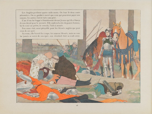 Digital Print - Jeanne d'Arc Pl.25 by Louis Maurice Boutet de Monvel