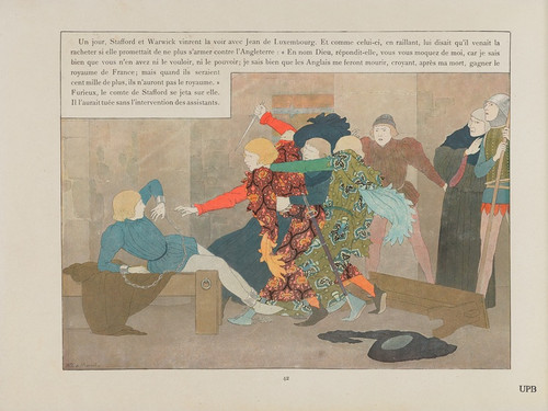 Digital Print - Jeanne d'Arc Pl.39 by Louis Maurice Boutet de Monvel