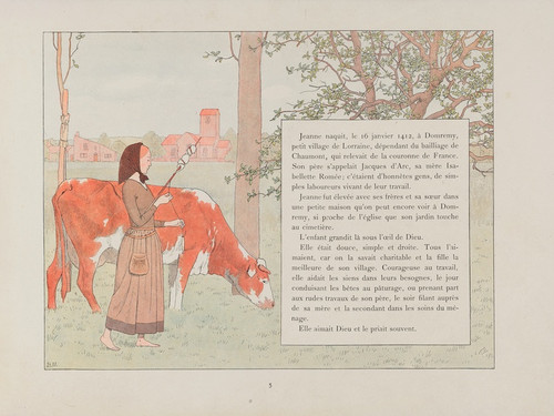 Digital Print - Jeanne d'Arc Pl.02 by Louis Maurice Boutet de Monvel