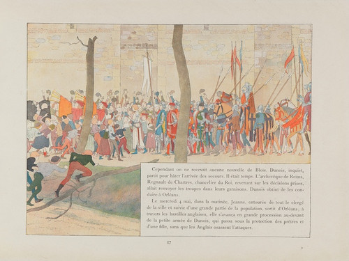 Digital Print - Jeanne d'Arc Pl.14 by Louis Maurice Boutet de Monvel