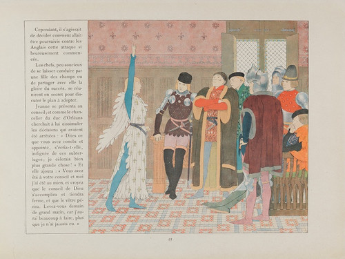Digital Print - Jeanne d'Arc Pl.18 by Louis Maurice Boutet de Monvel