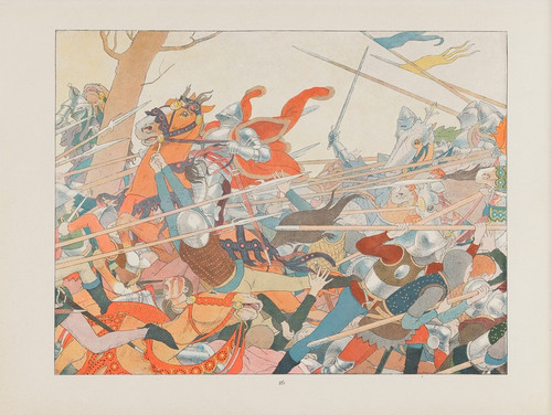 Digital Print - Jeanne d'Arc Pl.23 by Louis Maurice Boutet de Monvel