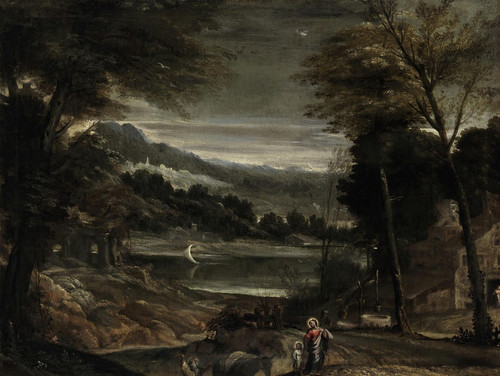 Digital Print - The Return from the Flight into Egypt by Annibale Carracci