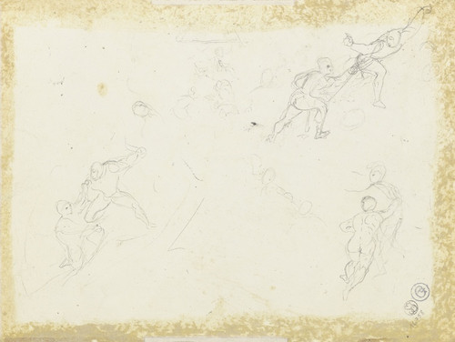 Digital Print - Faust und Mephisto auf dem Blocksberg by Eugne Delacroix Digital Print - Faust und Mephisto auf dem Blocksberg by Eugne Delacroix