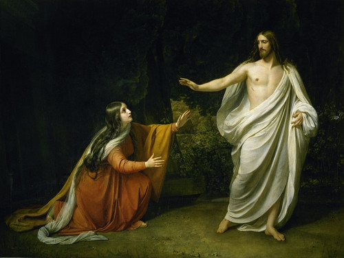 Digital Print - Christ's Appearance to Mary Magdalene after the Resurrection by Alexander Andreyevich Ivanov