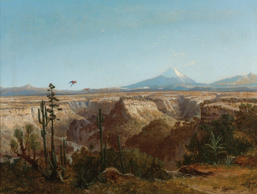 Digital Print - View Of The Atacama Desert In Chile With The Licancabur Volcano In The Background by Josef Selleny