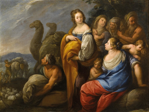Digital Print - Rachel Hides The Idols by Carlo Francesco Nuvolone