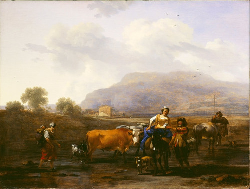 Digital Print - Travelling Peasants (Le Soir) by Nicolaes Pietersz. Berchem Digital Print - Travelling Peasants (Le Soir) by Nicolaes Pietersz. Berchem