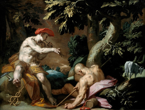 Digital Print - Mercury, Argus and Io by Abraham Bloemaert