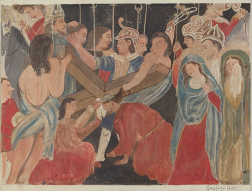 Digital Print - Station of the Cross No. 6 - Veronica RendersService to Jesus by Geoffrey Holt