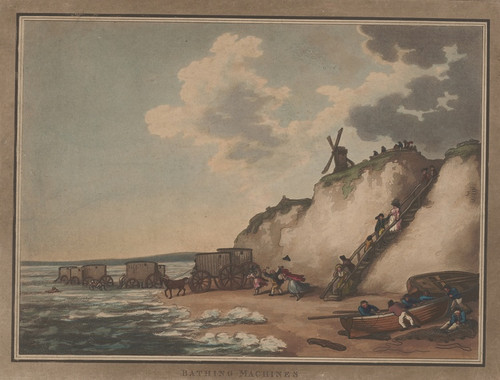 Digital Print - Bathing machines by Thomas Rowlandson