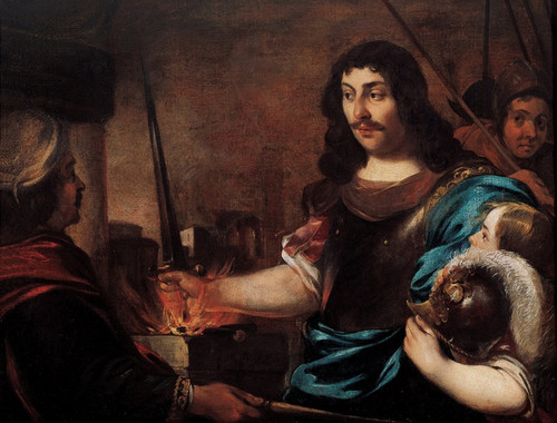 Digital Print - The Heroism of Caius Mucius Scaevola by Eberhart Keilhau Digital Print - The Heroism of Caius Mucius Scaevola by Eberhart Keilhau