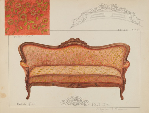 Digital Print - Sofa by Magnus S. Fossum