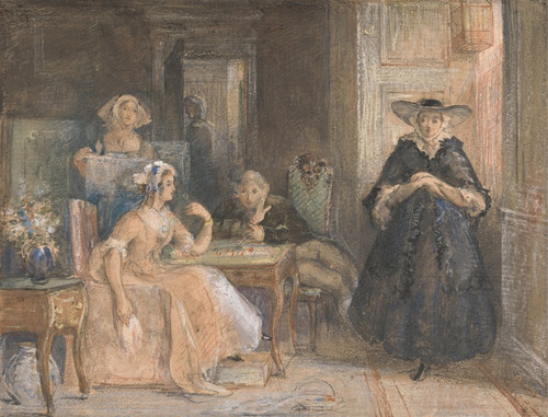 Digital Print - The Reduced Gentleman's Daughter by Richard Redgrave