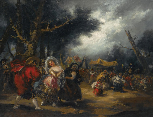 Digital Print - La Procesin (The Procession) by Eugenio Lucas Villamil