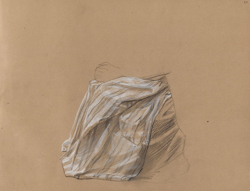 Digital Print - Studie av stakk by Adolph Tidemand