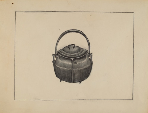 Digital Print - Kettle by Mae Szilvasy