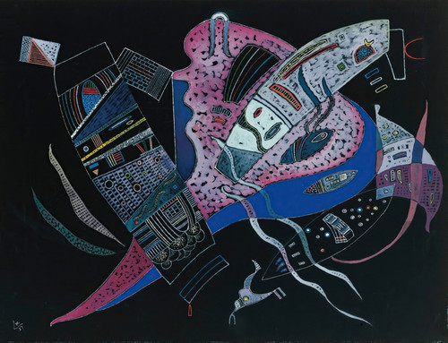 Digital Print - Concentr by Wassily Kandinsky