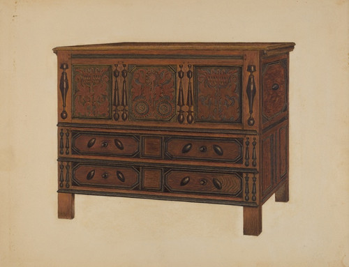 Digital Print - Chest by Meyer Goldbaum