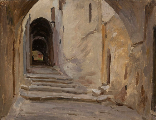 Digital Print - Jerusalem. From the journey to Palestine by Jan Cigliski
