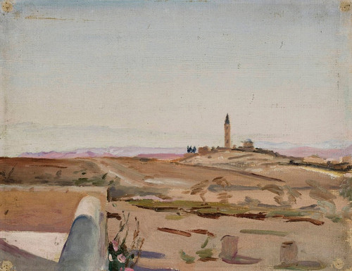 Digital Print - At the edge of the city and the desert. From the journey to Palestine by Jan Cigliski