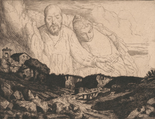 Digital Print - At the Back of Beyond by William Strang