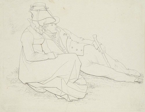 Digital Print - Friedrich Wenner und seine Frau Christine by Christian Xeller