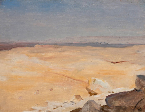 Digital Print - Desert motif. From the journey to Egypt by Jan Cigliski