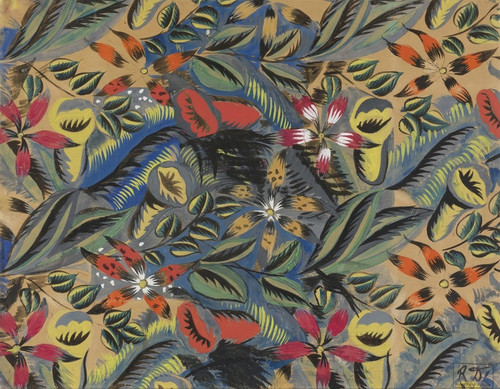 Digital Print - Composition florale aux amarilis by Raoul Dufy