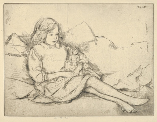 Digital Print - Hildegarde by Ernest Haskell