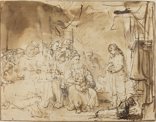 Digital Print - Joseph Recounting His Dreams by Rembrandt van Rijn