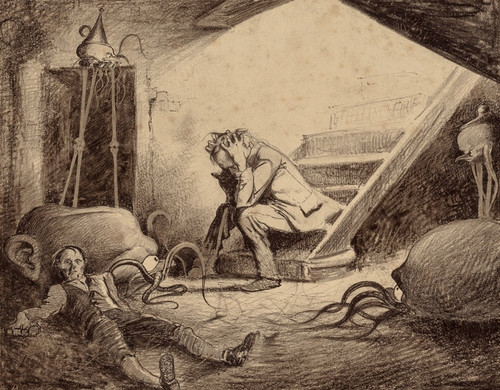 Digital Print - Death of Curate by Henrique Alvim Corra