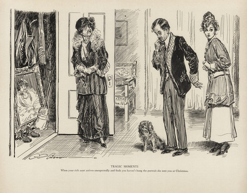 Digital Print - Tragic moments by Charles Dana Gibson