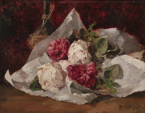 Digital Print - Bouquet of Roses by Ross Sterling Turner