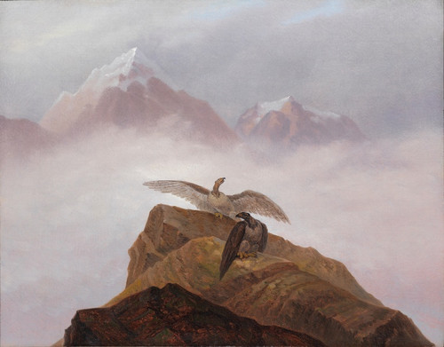 Digital Print - Fantasy of the Alps by Carl Gustav Carus