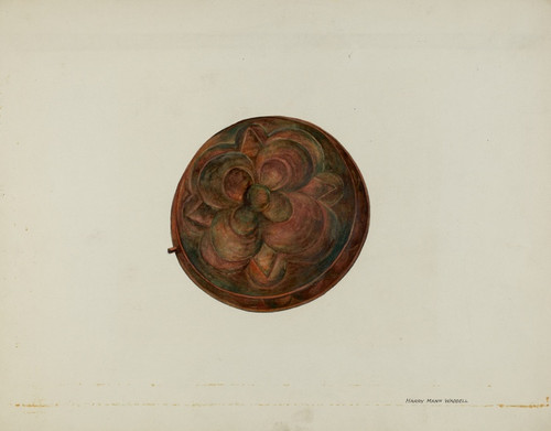 Digital Print - Unknown Object by Harry Mann Waddell