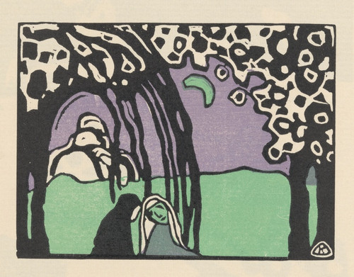 Digital Print - Klnge Pl.20 by Wassily Kandinsky
