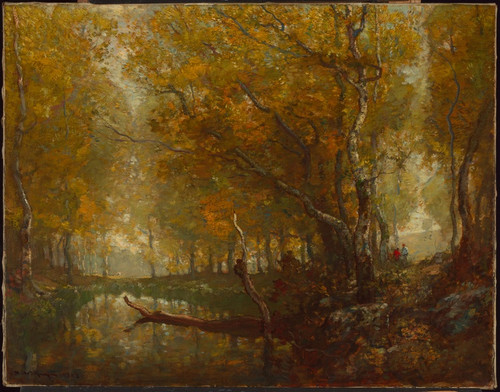 Digital Print - Bradbury's Mill Pond, No. 2 by Henry Ward Ranger